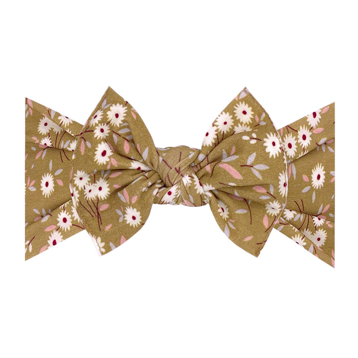 Accessories - Baby Bling® Printed Knot soft nylon headband - - Cultured Cloths Apparel