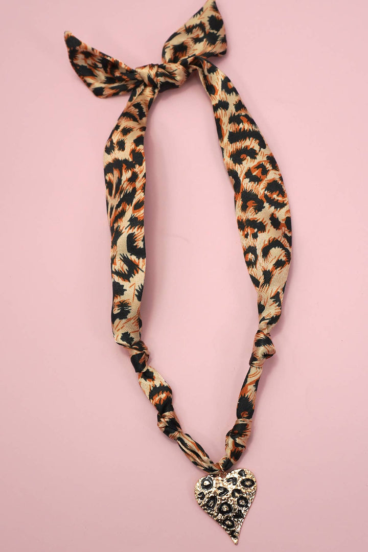Accessories, Necklaces - HANDMADE SCARF CHARM NECKLACE | 80N91790 - - Cultured Cloths Apparel