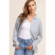 Women's Long Sleeve - Button Down All Season Gauze Shirts - Cloud - Cultured Cloths Apparel