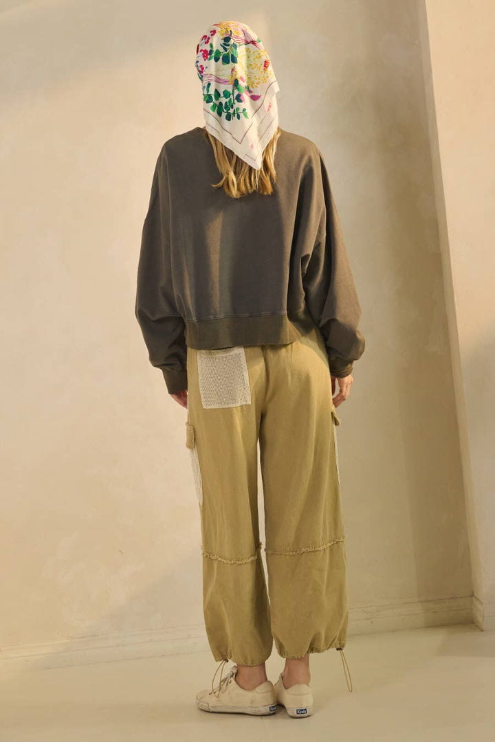 Pants - Cargo-style Wide-leg Pants - - Cultured Cloths Apparel