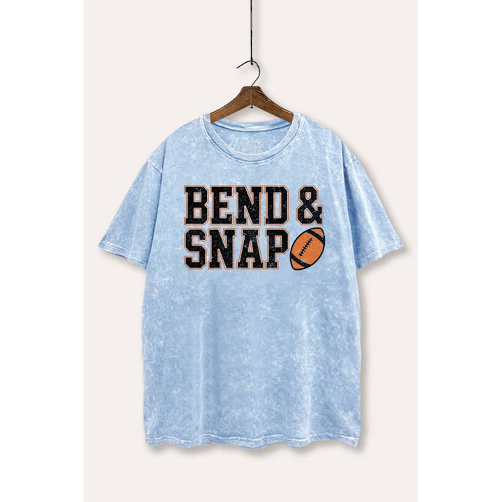 Bend and Snap Graphic Mineral Wash Boxy Tee
