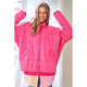 Outerwear - Washed Soft Comfy Quilting Zip Closure Jacket - Bubble Pink - Cultured Cloths Apparel