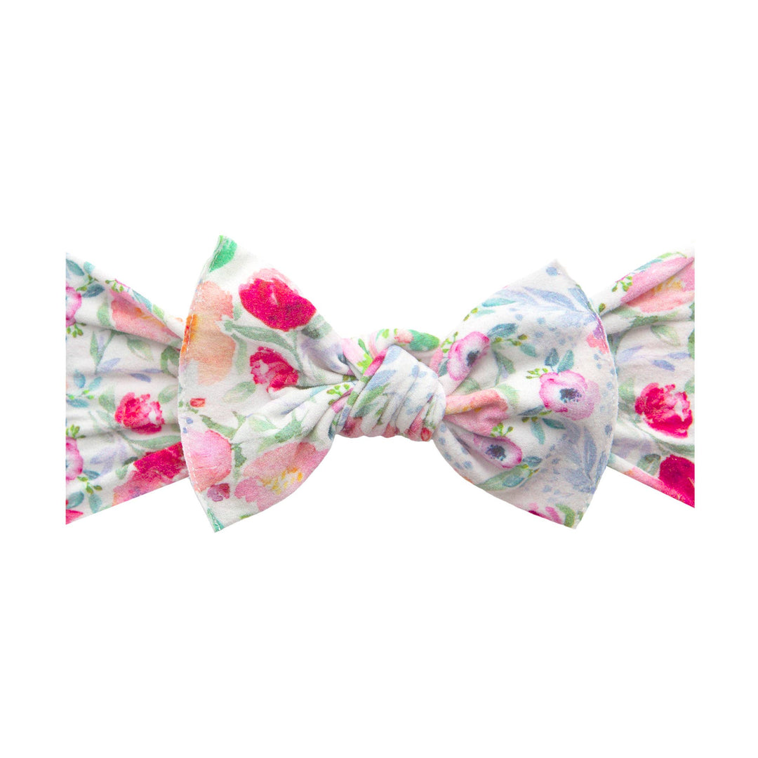Accessories - Baby Bling® Printed Knot soft nylon headband - - Cultured Cloths Apparel