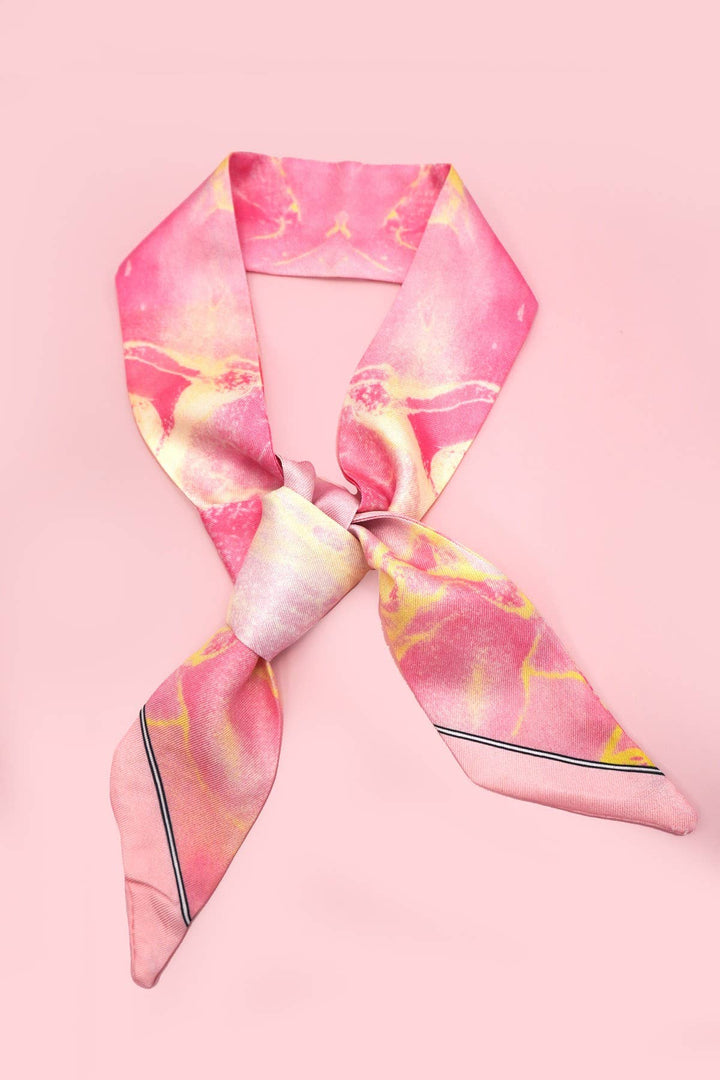 Accessories, Scarves - SOFT SILKY SKINNY TWILLY SCARF NECKLACE WRAP - - Cultured Cloths Apparel