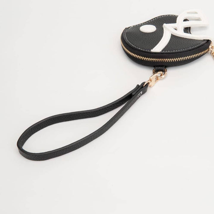Football Helmet Coin Purse Wristlet
