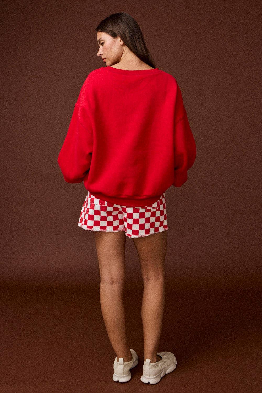 Graphic T-Shirts - Heather Gameday Sweatshirt - - Cultured Cloths Apparel