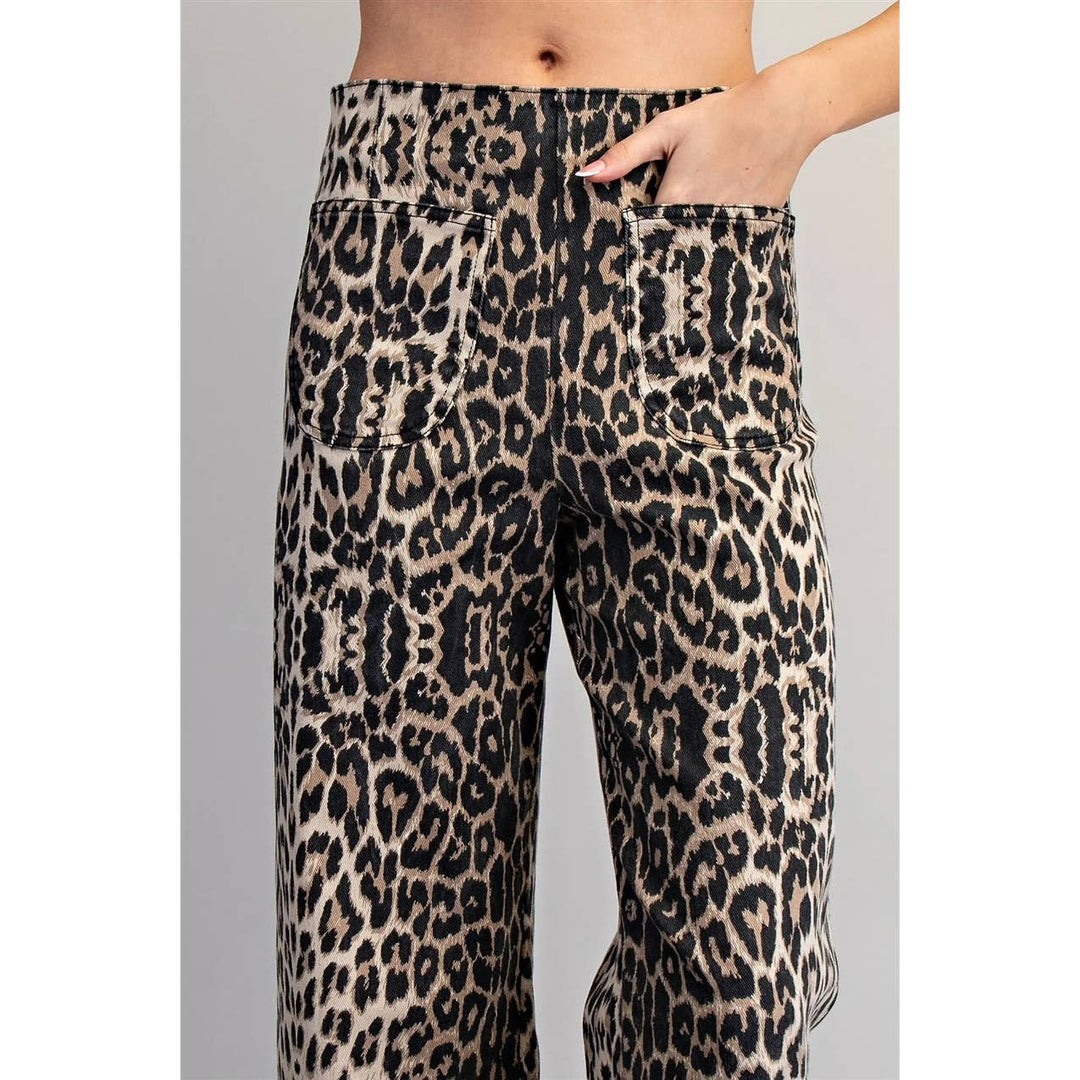 Pants - Leopard Pants - - Cultured Cloths Apparel