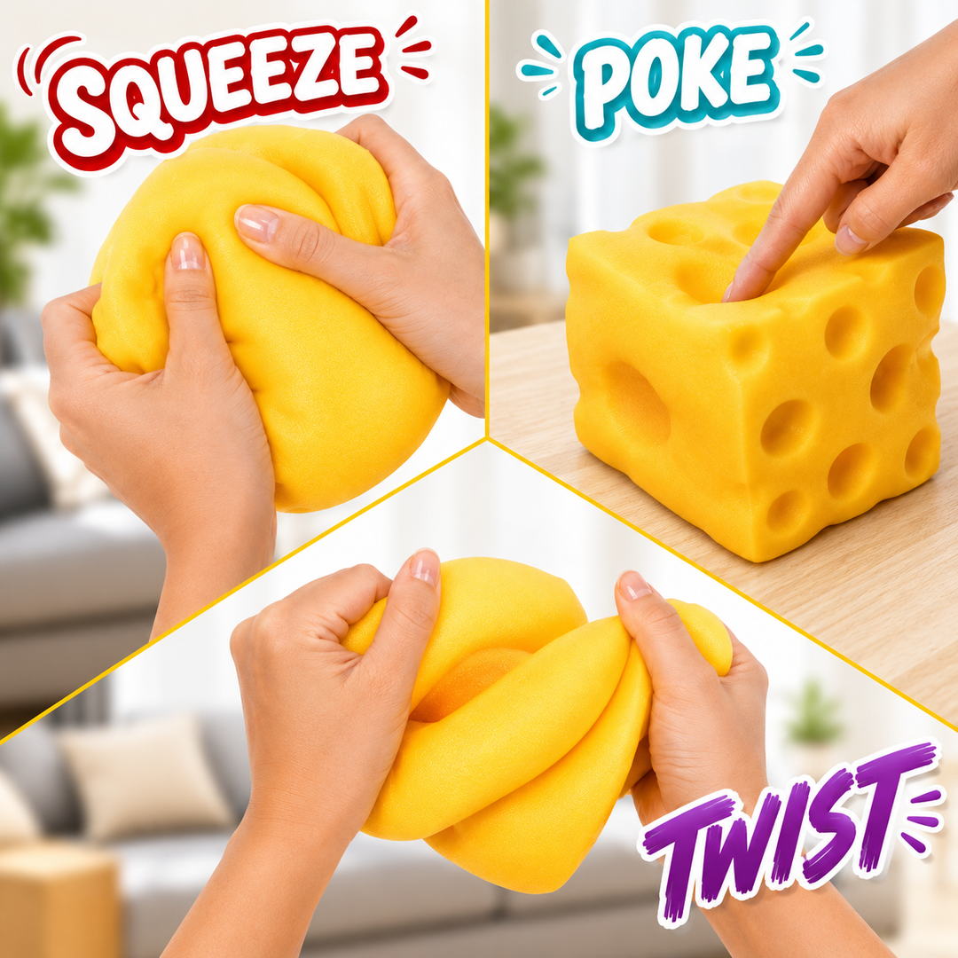 XL Squeeze Cheese Squishy 🧀