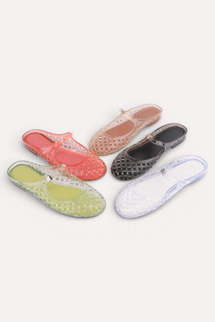 Shoes - Brown JellyBee Jelly Mary Jane - - Cultured Cloths Apparel