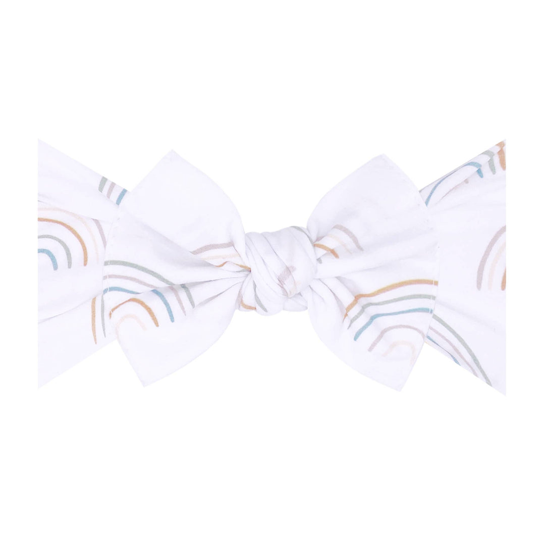 Accessories - Baby Bling® Printed Knot soft nylon headband - - Cultured Cloths Apparel