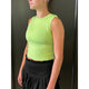 Sleepwear & Loungewear - Cropped Seamless Muscle Tank Top -  - Cultured Cloths Apparel