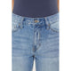 Denim - Kancan High Waist Chewed Up Straight Mom Jeans -  - Cultured Cloths Apparel