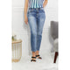 Denim - Kancan Full Size Amara High Rise Slim Straight Jeans - Medium - Cultured Cloths Apparel