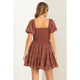 Women's Dresses - Daily Dream Smocked Tiered Mini Dress -  - Cultured Cloths Apparel