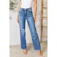 Denim - Judy Blue Full Size High Waist Distressed Jeans - Medium - Cultured Cloths Apparel