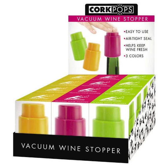 Gifts - Vacuum Wine Stoppers -  - Cultured Cloths Apparel