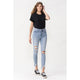 Denim - Lovervet Full Size Lauren Distressed High Rise Skinny Jeans -  - Cultured Cloths Apparel