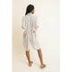 Outerwear - Scallop Lace Trim Kimono -  - Cultured Cloths Apparel