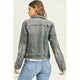 Outerwear - Vintage Washed Grey Jacket -  - Cultured Cloths Apparel