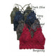 Bralettes - Beautiful Crochet Lace Bralette - Charcoal - Cultured Cloths Apparel