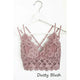 Bralettes - Beautiful Crochet Lace Bralette - Dusty Blush - Cultured Cloths Apparel