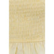 Women's Sleeveless - Sleeveless Smocked Peplum Top -  - Cultured Cloths Apparel