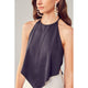 Women's Sleeveless - OPEN BACK TIE BOW TOP -  - Cultured Cloths Apparel