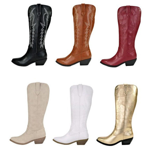 Shoes - Aerial Cowboy Boots -  - Cultured Cloths Apparel