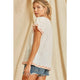 Women's Short Sleeve - Fun & Easy Cotton Embroidered Top -  - Cultured Cloths Apparel