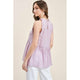 Women's Sleeveless - Ruffled Peplum Sleeveless Top -  - Cultured Cloths Apparel