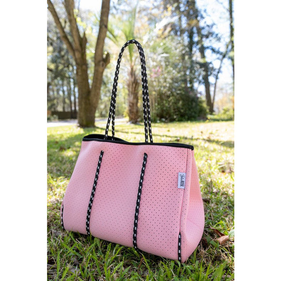 Accessories, Bags - The Gianna, Pink Waterproof Neoprene -  - Cultured Cloths Apparel