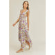 Women's Dresses - Elaina V Floral Print Dress -  - Cultured Cloths Apparel