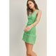 Women's Dresses - Lemon Lime Smocked Mini Dress -  - Cultured Cloths Apparel