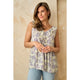 Women's Sleeveless - Subtle Ruffle Detailed Sleeveless Top -  - Cultured Cloths Apparel