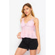 Women's Sleeveless - Casual Sleeveless Lace Sheer Top -  - Cultured Cloths Apparel