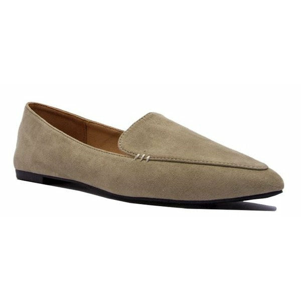 Shoes - Qupid On Point Slip On Flat Loafers -  - Cultured Cloths Apparel
