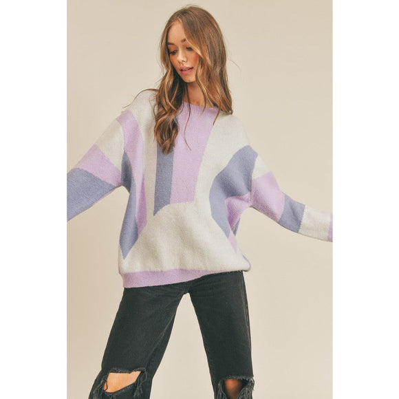Women's Sweaters - Oversized Pullover Sweater -  - Cultured Cloths Apparel