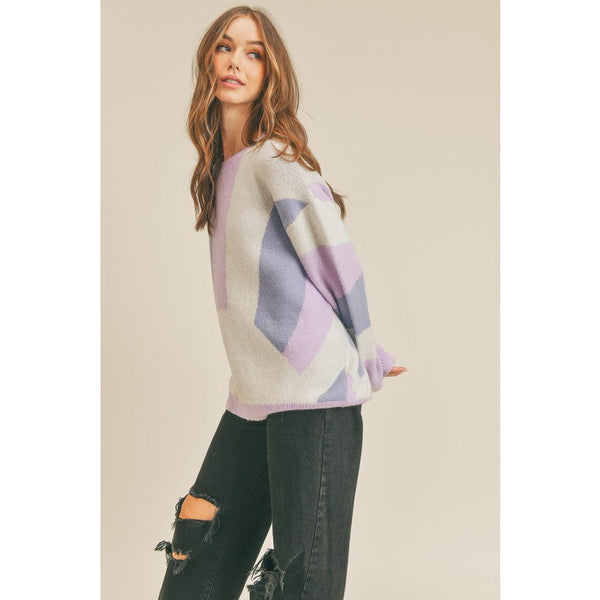 Women's Sweaters - Oversized Pullover Sweater -  - Cultured Cloths Apparel