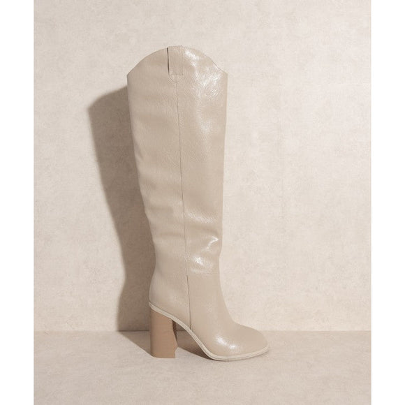 Shoes - OASIS SOCIETY Stephanie   Knee High Boots -  - Cultured Cloths Apparel