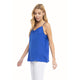 Women's Sleeveless - V-Neck Cami with Pipping Detail -  - Cultured Cloths Apparel
