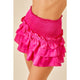 Women's Skirts - Let's Party Ruffled Micro Skort -  - Cultured Cloths Apparel