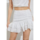 Women's Skirts - Ruffle Mini Skirt -  - Cultured Cloths Apparel