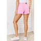 Women's Shorts - Judy Blue Full Size High Waist Fray Hem Denim Shorts -  - Cultured Cloths Apparel