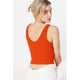 Women's Sleeveless - Reversible Ribbed Crop Top -  - Cultured Cloths Apparel