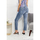 Denim - Kancan Full Size Amara High Rise Slim Straight Jeans -  - Cultured Cloths Apparel