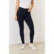 Denim - Judy Blue Full Size Garment Dyed Tummy Control Skinny Jeans -  - Cultured Cloths Apparel