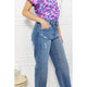 Denim - Kancan Full Size Melanie Crop Wide Leg Jeans -  - Cultured Cloths Apparel