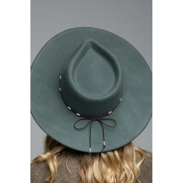Accessories, Hats - Wide Brim Wool/Suede Hats -  - Cultured Cloths Apparel