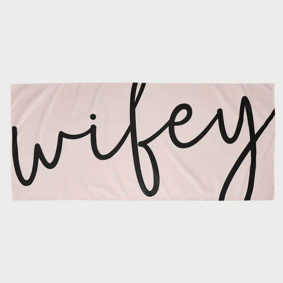 Gifts - Wifey - Quick Dry Towel -  - Cultured Cloths Apparel