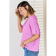 Women's Short Sleeve - Zenana Full Size Round Neck Short Sleeve T-Shirt -  - Cultured Cloths Apparel